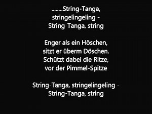 string tanga stringelingeling