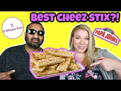 Papa John's Cheese Sticks Review