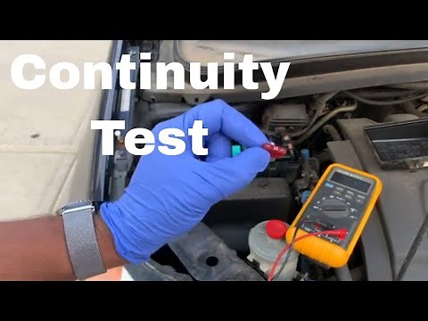 How To Test Your Fuses - using a multimeter continuity setting