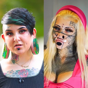 These people have taken body modification to the extreme 😲 | Hooked On The Look