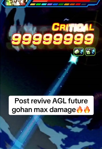 EZA AGL GOHAN MAX DAMAGE POST REVIVE!!! #dokkan #dokkanbattle #dokkantok #dbzdokkanbattle #dokkanbattlejp