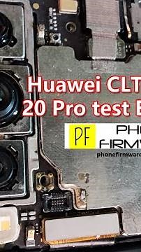 Huawei CLT L29 P20 Pro test EDL point