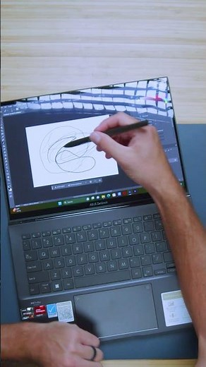 Using the Pen on a Touch Screen Laptop | ZenBook 14 OLED Touch