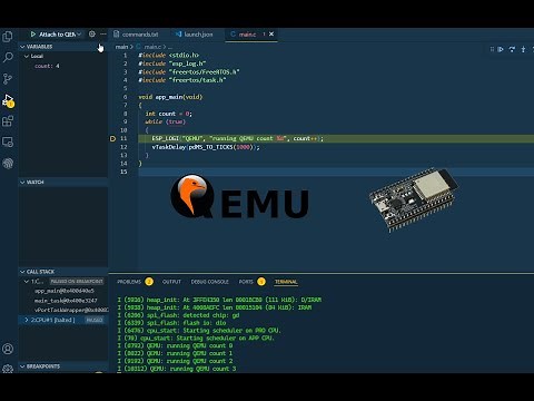 ESP32 Emulation with QEMU