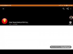 How To Download Fnaf World Simulator (Android) Demo Version