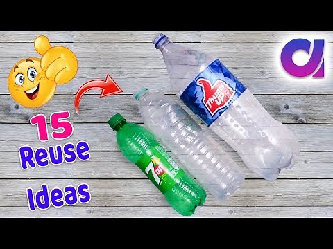 15 most amazing way to reuse plastic bottle | Best out of waste | Artkala 519