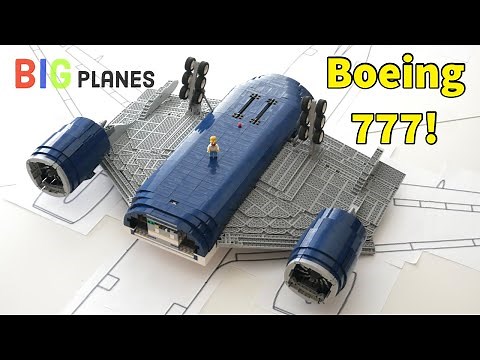 LEGO British Airways Boeing 777! Huge Progress!