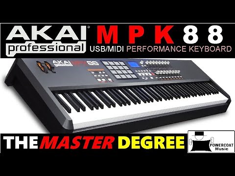 AKAI MPK88 USB/MIDI Performance Keyboard: Why and How I Use It