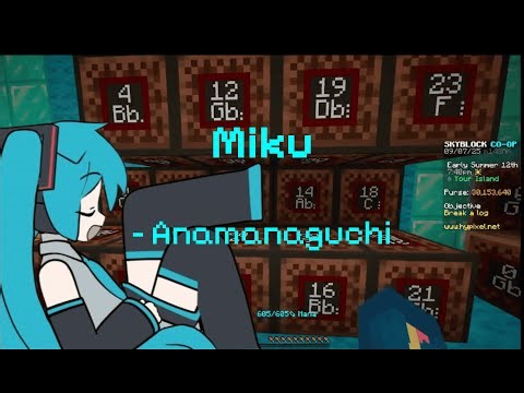Miku - Anamanaguchi - a Note Block Tutorial/Gameplay