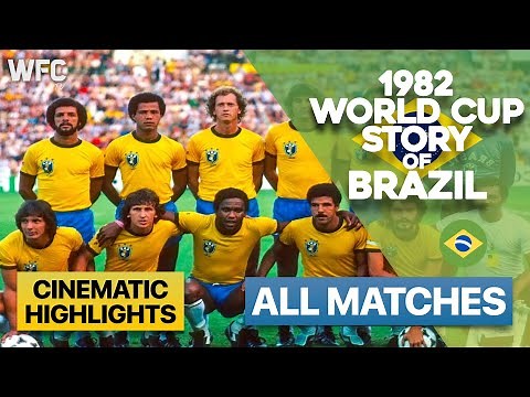 1982 World Cup Story of Brazil | All Matches | Highlights & Best Moments