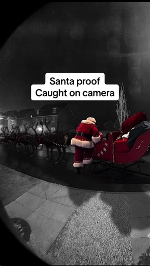 Santa Caught on Camera Outside Your House!
