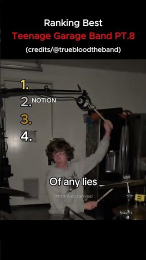 Ranking Best Teenage Garage Band Songs PT.8! @truebloodtheband