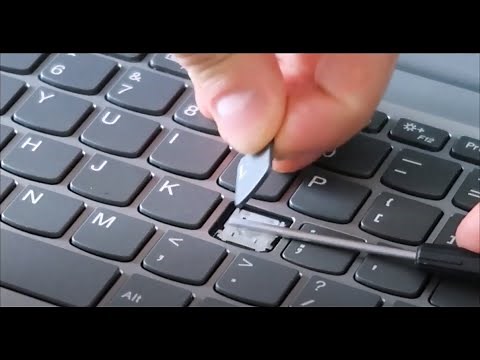 How To Fix Small Keyboard Key - Lenovo Yoga