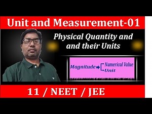 Physical Quantities, Unit & Measurement | Fundamental Quantities Explained | Class 11 Physics