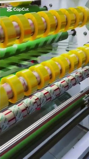 How Packing Tape Is Made 🤯 | Satisfying Factory Process