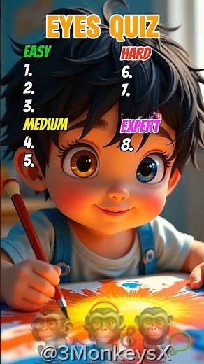 🎨 Most People Fail This! Color Blind Vision Test 👀