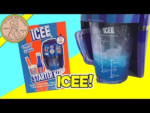 How To Make The Icee Starter Kit Blue Raspberry, Squirt & Dr Pepper Icee's