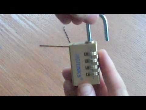How To Pick a Brinks Number Lock