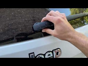 Easy Rear Wiper Replacement for Your Jeep Grand Cherokee: Wipe Away Your Wiper Woes