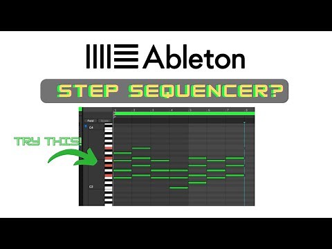 Step Sequencing in Ableton Live