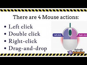 COMPUTER MOUSE | Right-click & Drag-and-drop | CLASS 1 | PART 4