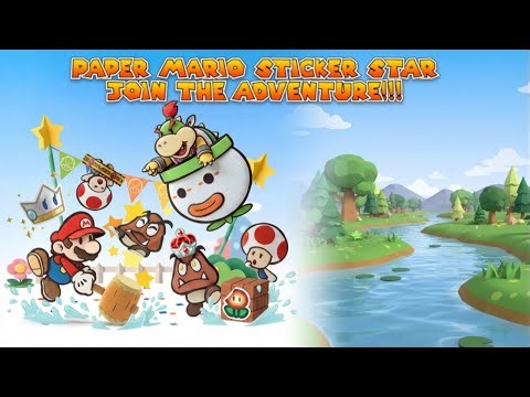 Embark on an Unforgettable Journey in Paper Mario: Sticker Star on Silent Stream!