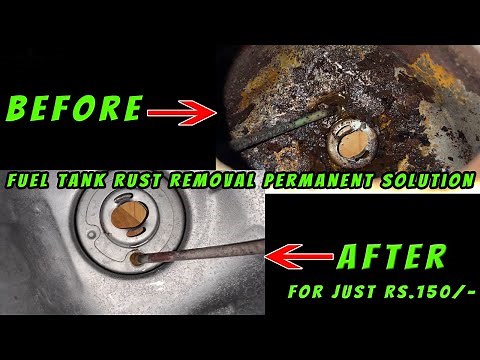 Ultimate Guide: Fuel Tank Rust Removal Permanent Solution | English