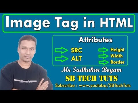 Image Tag in HTML with All It's Attributes | How to insert image in HTML | CLASS-11 | HTML | Telugu