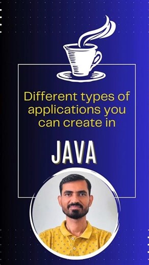 Applications you can create in Java #deepaksir #javafacts #programming #coding #shorts #2025