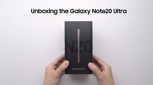 First Look: Unboxing the Galaxy Note20 Ultra