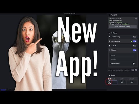 NEW Topaz App – PHOTO AI