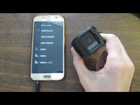 Connect GoPro camera to your Phone