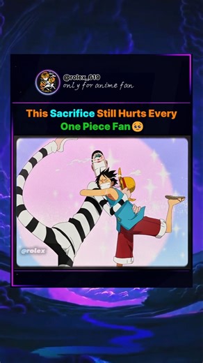 He Sacrificed Everything for Luffy ❤️🥹[ ONE PIECE ]