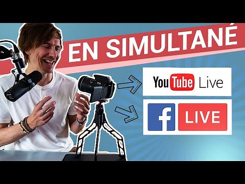How to do a LIVE STREAM on FACEBOOK and YOUTUBE easily