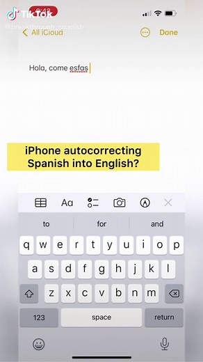 Easier Way to Type in Spanish on iPhone