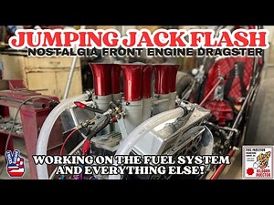 Nostalgia Front Engine Dragster! Working On The Fuel System And Everything Else! #dragracing