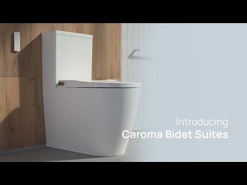 Bidet Toilet Demonstration | Smart Toilet Technology | Caroma Urbane II Bidet