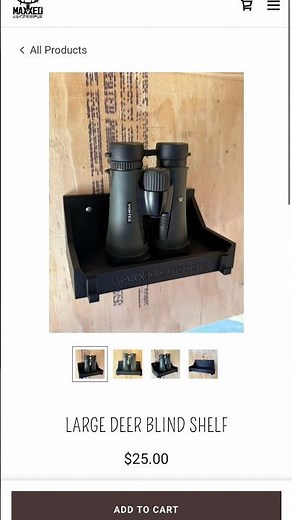 Maxxed Outdoors Deer Blind Windows & Shelving