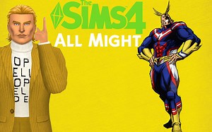Sims 4 - All Might (MY HERO ACADEMIA)
