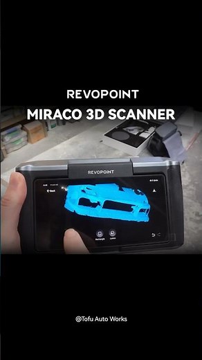 Revopoint MIRACO 3D Scanner: Transforming Car Design with Accurate Scanning