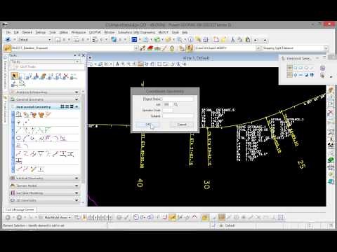 Storing and Editing Stationing and Station Equations