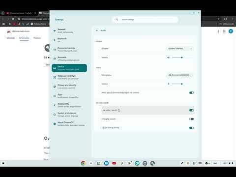 How to Enable System Sounds (Startup, Low Battery & Charging) on Chromebook