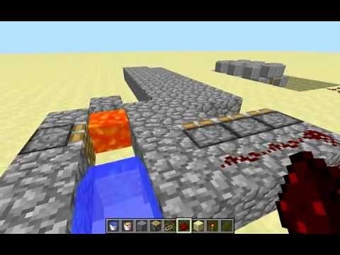 Minecraft Automatic Bridge Builder