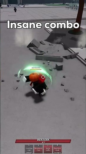 Crazy air combo #roblox #thestrongestbattlegrounds #gaming