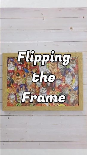 The perfect frame for a Wentworth wooden puzzle!