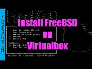 How to Install FreeBSD on Virtualbox