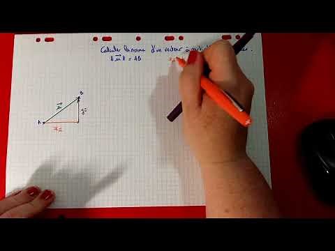 Calculer la norme d'un vecteur à partir de ses coordonnées