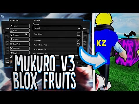 🔥 [MUKURO V3] Blox Fruits SCRIPT - Auto Farm Safe, DF Mastery, Auto Raid! (Mobile & PC) NO KEY