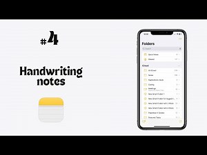 #4 Apple Notes (iPhone): handwriting notes | Beginner’s course
