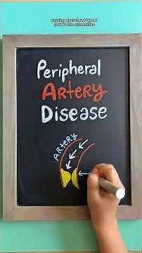 PERIPHERAL ARTERY DISEASE (PAD) vs. PERIPHERAL VASCULAR DISEASE (PVD) #nursingschool